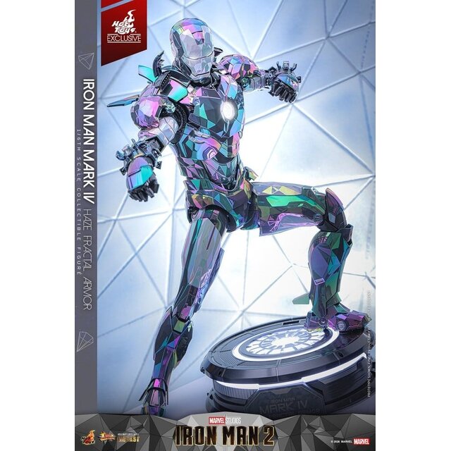 Iron Man 2 Action Figure 1/6 Iron Man Mark IV (Haze Fractal Armor) 33cm