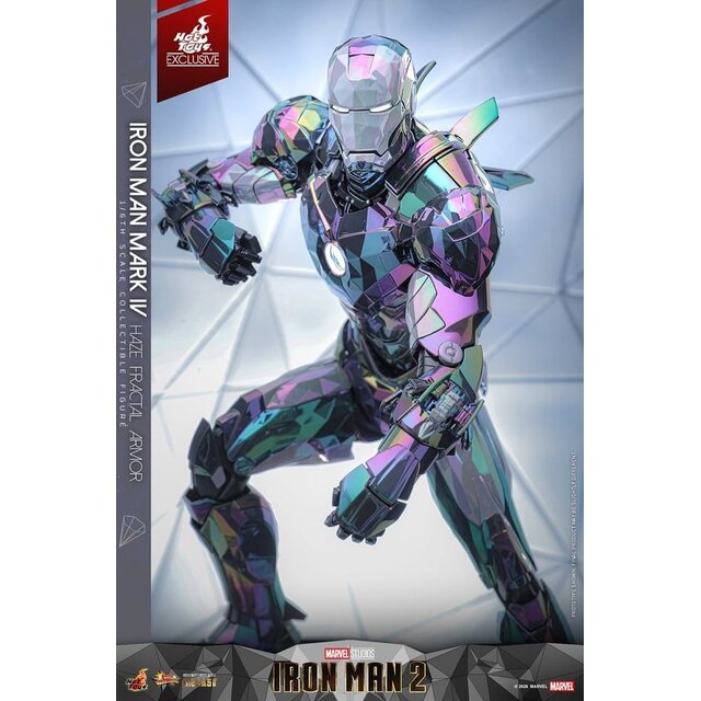 Iron Man 2 Action Figure 1/6 Iron Man Mark IV (Haze Fractal Armor) 33cm