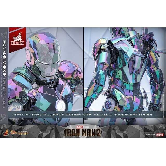 Iron Man 2 Action Figure 1/6 Iron Man Mark IV (Haze Fractal Armor) 33cm