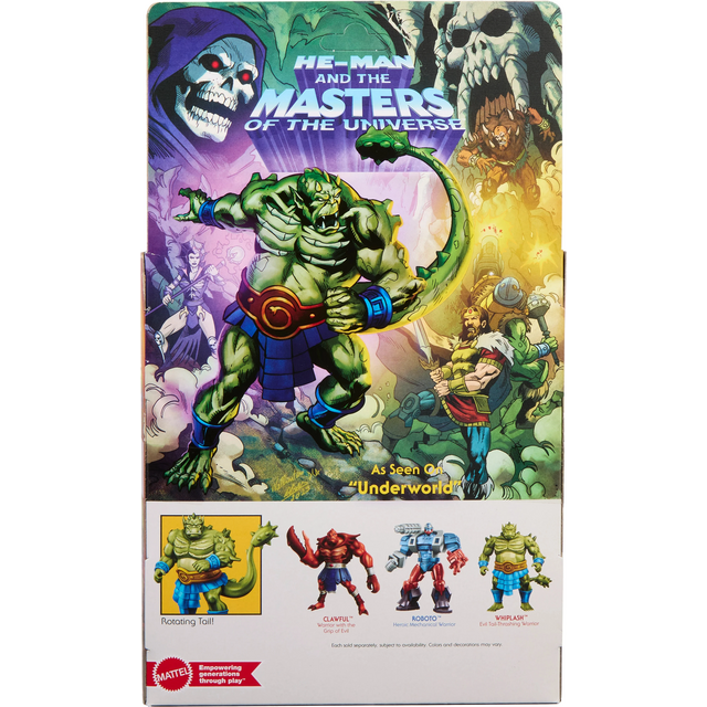 Masters of the Universe Origins 200X Whiplash Deluxe Cartoon Collection Action Figure 14cm