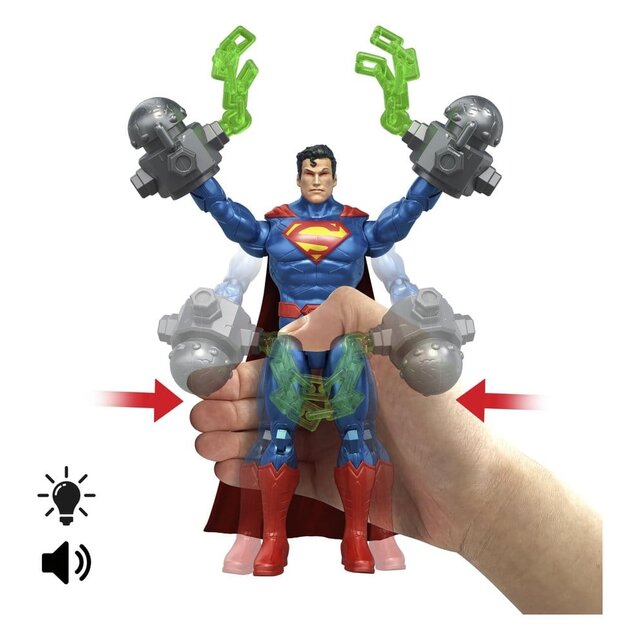 DC Core Heat Vision Superman with Sound & Light 16cm