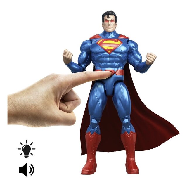 DC Core Heat Vision Superman with Sound & Light 16cm