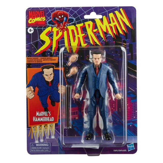 Spider-Man Marvel Legends Series Marvel's Hammerhead Action Figure 15cm