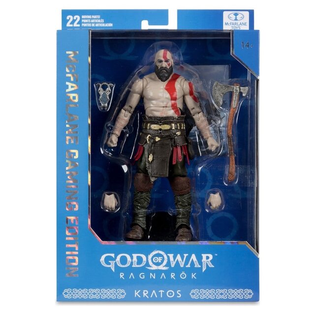God of War Ragnarok Kratos Action Figure 18cm