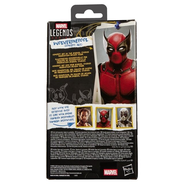 Deadpool & Wolverine Marvel Legends Wolverinepool (Concept Art) Action Figure 15cm