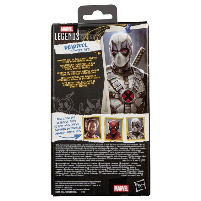 Deadpool & Wolverine Marvel Legends Deadpool (Concept Art) Action Figure 15cm