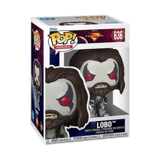POP! Heroes Lobo #636 Vinyl Figure 9cm