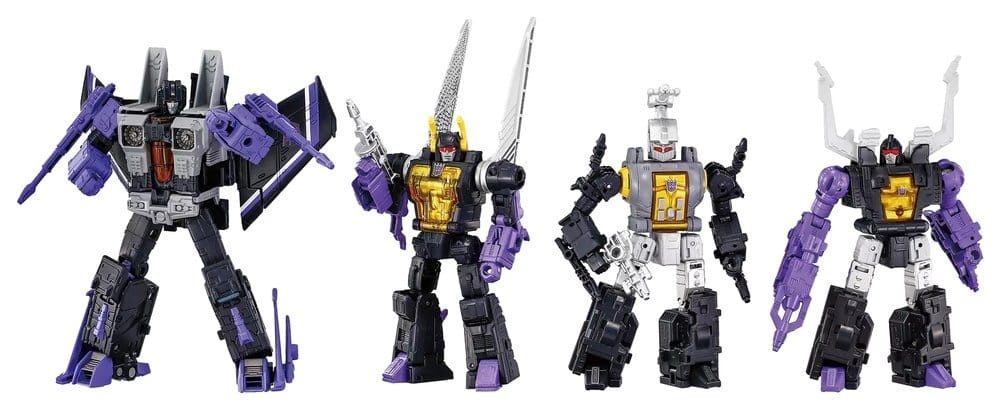 Takara Tomy Transformers Dramatic Capture Series Decepticons Part 2 afbeelding