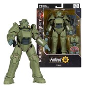 Gaming Edition Fallout 76 Action Figure T-45 Military Armor (Red Platinum Edition) 20cm