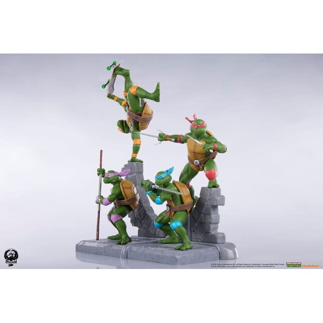 Teenage Mutant Ninja Turtles PVC Statue 4-pack 20cm