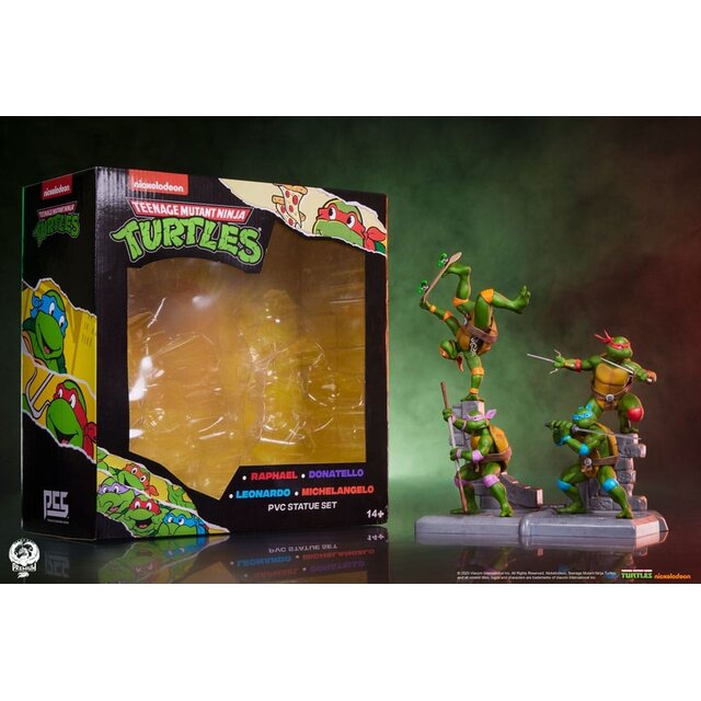 Teenage Mutant Ninja Turtles PVC Statue 4-pack 20cm