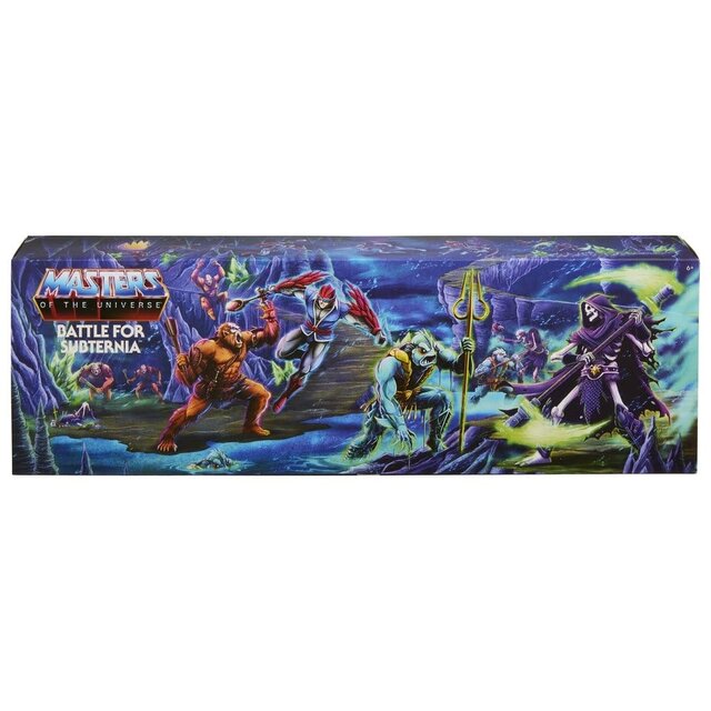 Masters of the Universe Origins 4-Pack Battle for Subternia 14cm