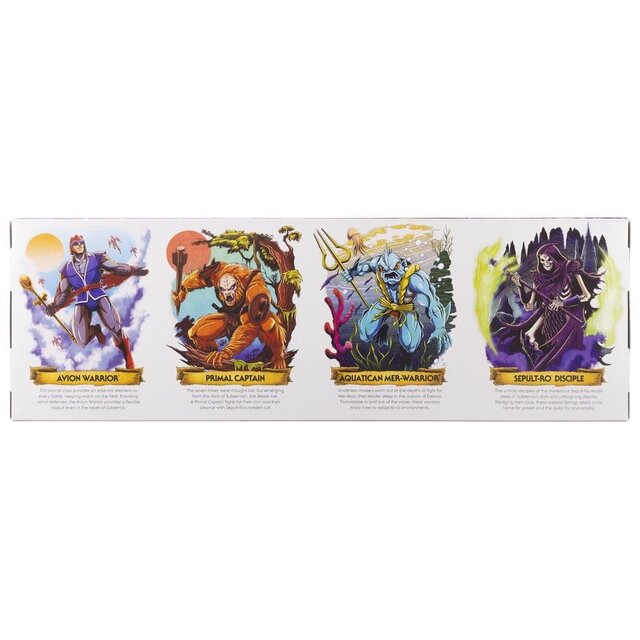 Masters of the Universe Origins 4-Pack Battle for Subternia 14cm