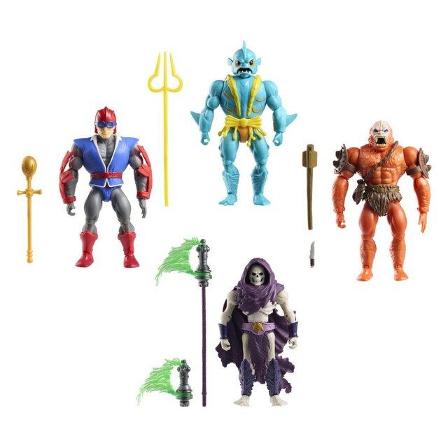 Masters of the Universe Origins 4-Pack Battle for Subternia 14cm