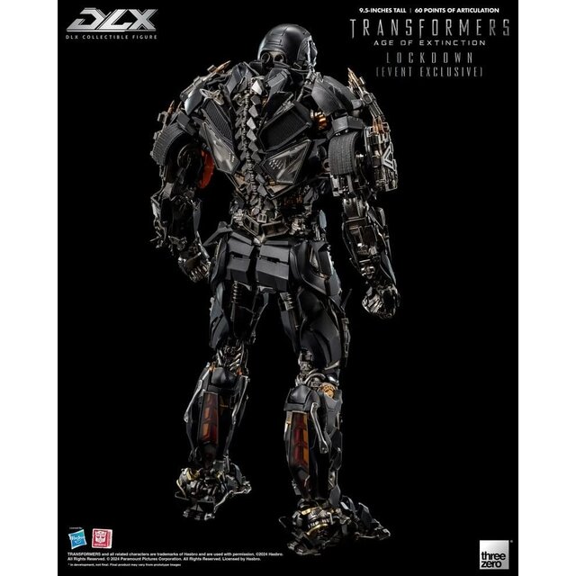 Transformers: Age of Extinction DLX Action Figure 1/6 Lockdown 24cm