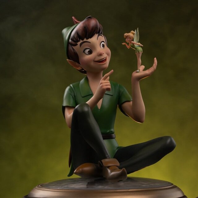Peter Pan (1953) Art Scale Statue 1/10 Peter Pan & Tinkerbell 23 cm