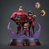 The Incredibles Art Scale Diorama 1/10 The Incredibles 25 cm