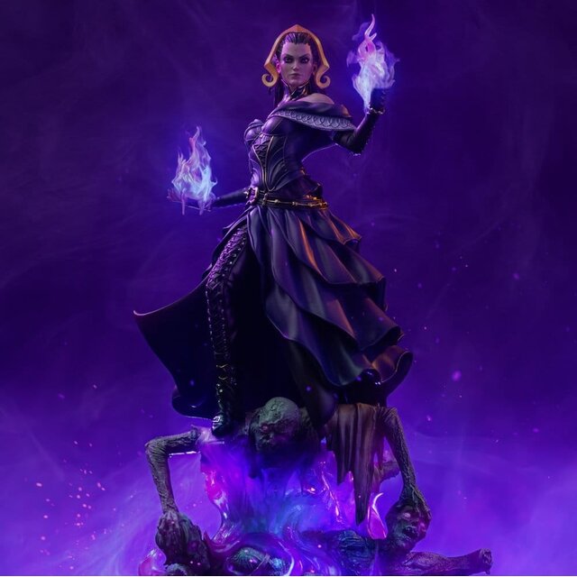 Magic: The Gathering Deluxe Art Scale Statue 1/10 Liliana Vess 31 cm