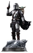 The Mandalorian & Grogu Art Scale Statue 1/10 The Mandalorian and Grogu 25 cm