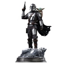 The Mandalorian & Grogu Art Scale Statue 1/10 The Mandalorian and Grogu 25 cm