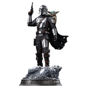 The Mandalorian & Grogu Art Scale Statue