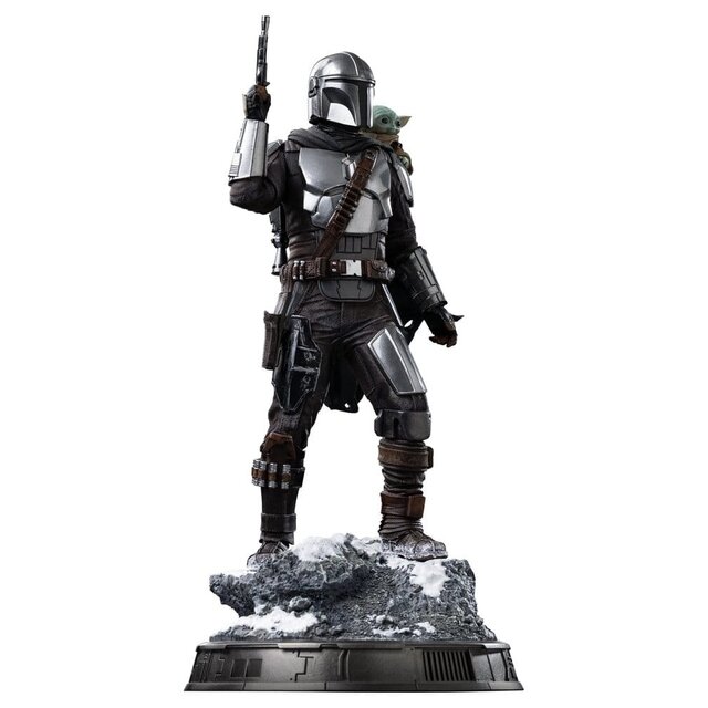 The Mandalorian & Grogu Art Scale Statue 1/10 The Mandalorian and Grogu 25 cm