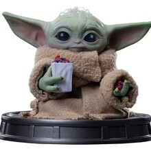 Grogu Collection Statue Grogu Popcorn Time