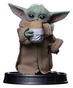 The Mandalorian & Grogu Collection Statue Grogu Food Cart Snack 14cm