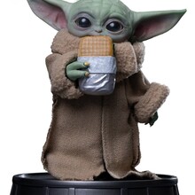 Grogu Collection Statue Grogu Food Cart Snack
