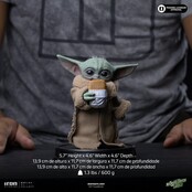 The Mandalorian & Grogu Collection Statue Grogu Food Cart Snack 14cm