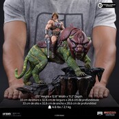Masters of the Universe Art Scale Statue 1/10 He-Man and Battle Cat 33 cm