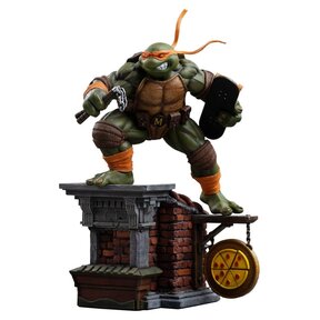 TMNT Art Scale Statue Michelangelo Unleashed