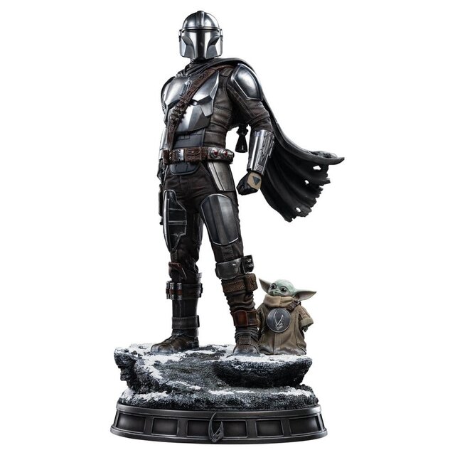 The Mandalorian & Grogu Legacy Replica Statue 1/4 The Mandalorian and Grogu 57 cm