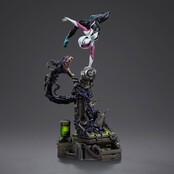 Spider-Man vs Villains Art Scale Statue 1/10 Ghost Spider Diorama  34 cm