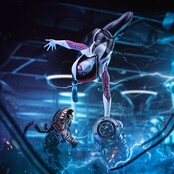 Spider-Man vs Villains Art Scale Statue 1/10 Ghost Spider Diorama  34 cm