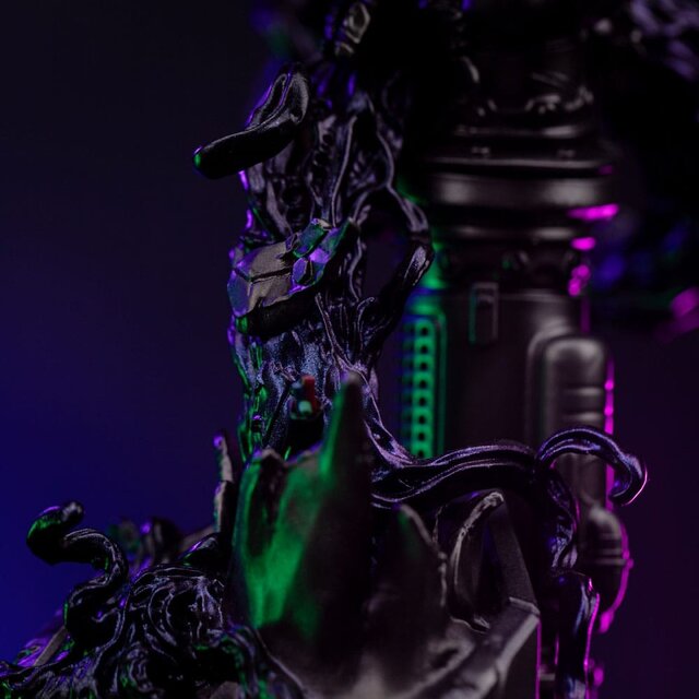 Spider-Man vs Villains Art Scale Statue 1/10 Ghost Spider Diorama  34 cm