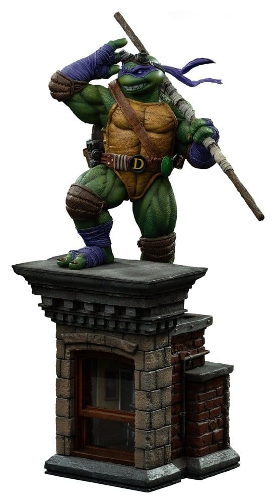 Iron Studios TMNT Art Scale Statue Donatello Unleashed