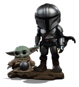 The Mandalorian & Grogu MiniCo Figure The Mandalorian and Grogu 15cm