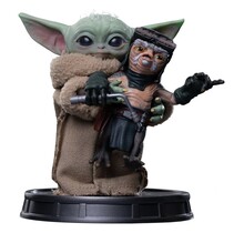 The Mandalorian & Grogu Collection Statue Grogu No Squeezy 14cm