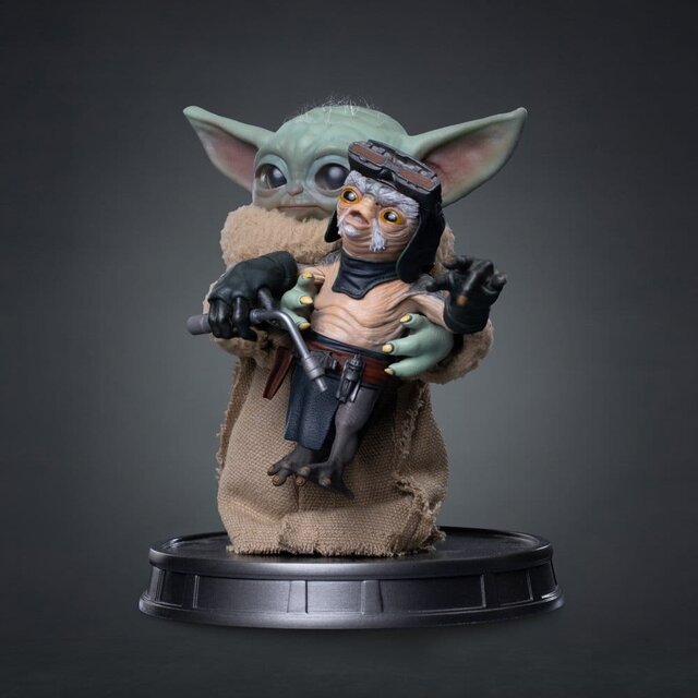 The Mandalorian & Grogu Collection Statue Grogu No Squeezy 14cm
