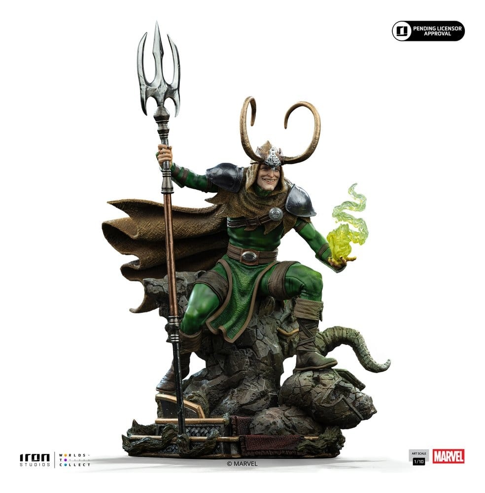 Iron Studios Marvel Comics Art Scale Statue Loki