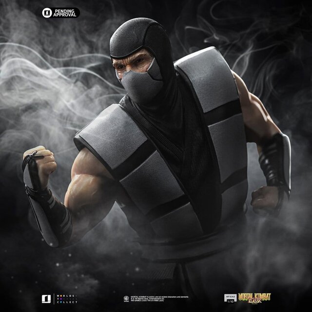 Mortal Kombat Art Scale Statue 1/10 Smoke 21 cm