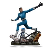 Fantastic Four Art Scale Statue 1/10 Mr. Fantastic and H.E.R.B.I.E 26cm