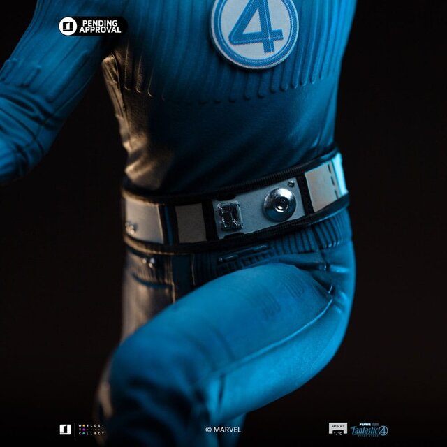Fantastic Four Art Scale Statue 1/10 Mr. Fantastic and H.E.R.B.I.E 26cm