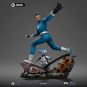 Fantastic Four Art Scale Statue 1/10 Mr. Fantastic and H.E.R.B.I.E 26cm