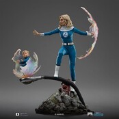 Fantastic Four Art Scale Statue 1/10 Invisible Woman and Franklin 28cm