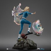 Fantastic Four Art Scale Statue 1/10 Invisible Woman and Franklin 28cm