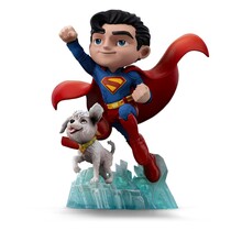 Superman Legacy MiniCo PVC Figure Superman & Krypto 17cm