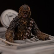 Star Wars Demi Art Scale Statue 1/20 AT-ST and Chewbacca 53cm