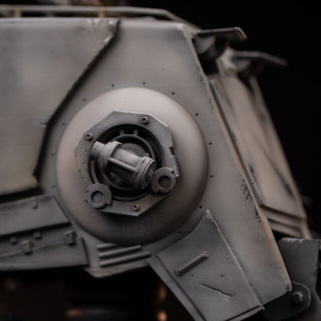 Star Wars Demi Art Scale Statue 1/20 AT-ST and Chewbacca 53cm